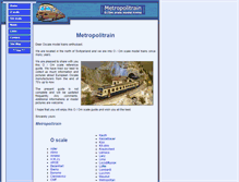 Tablet Screenshot of metropolitrain.com
